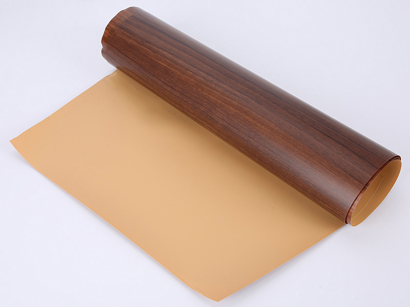 防水PVC背膠（jiāo）塗（tú）布複合相片木紋貼紙不幹膠貼膜定製